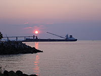 Freighter at Dock